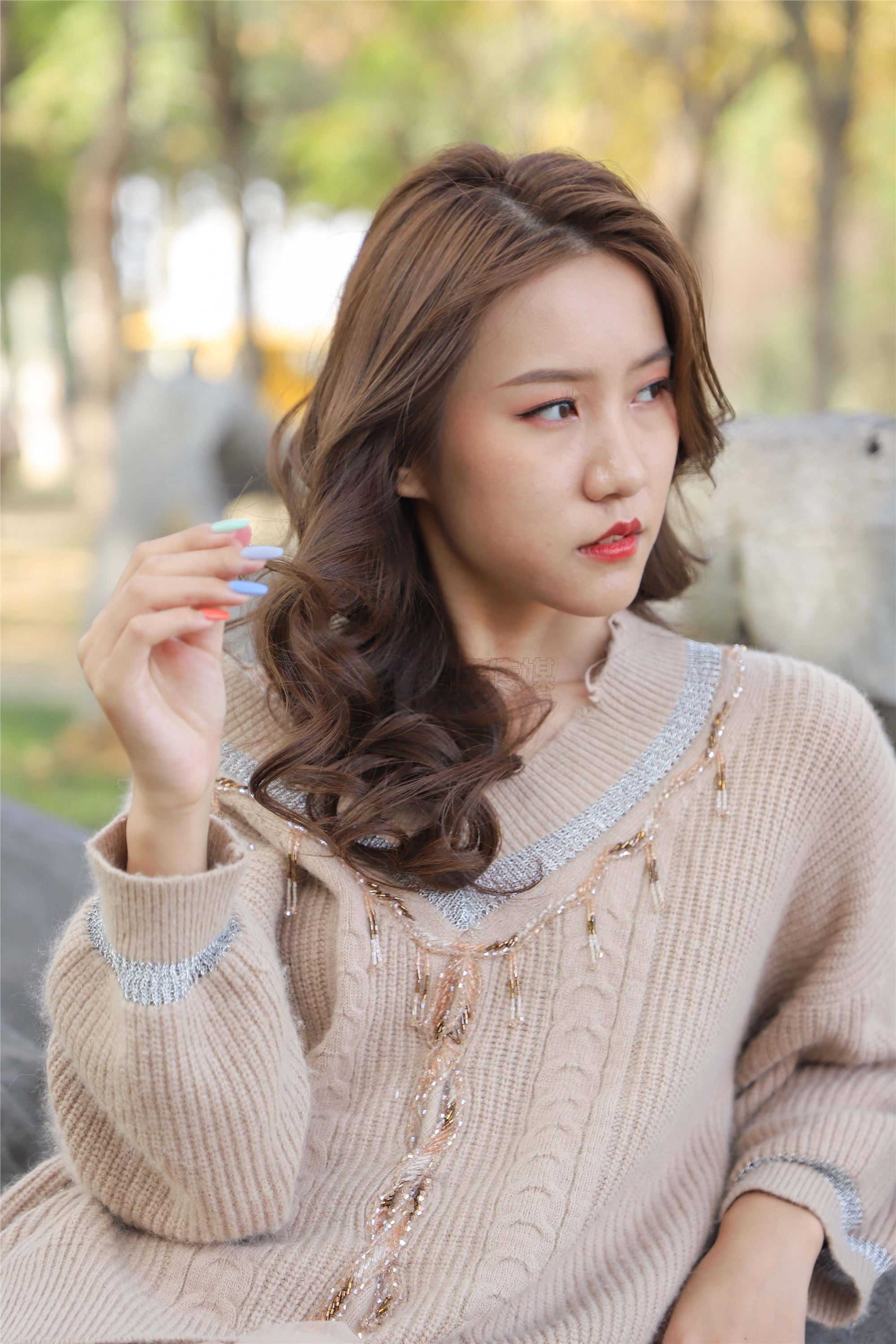 SiHua思话 SJ055 曦然 女神的甜美穿搭